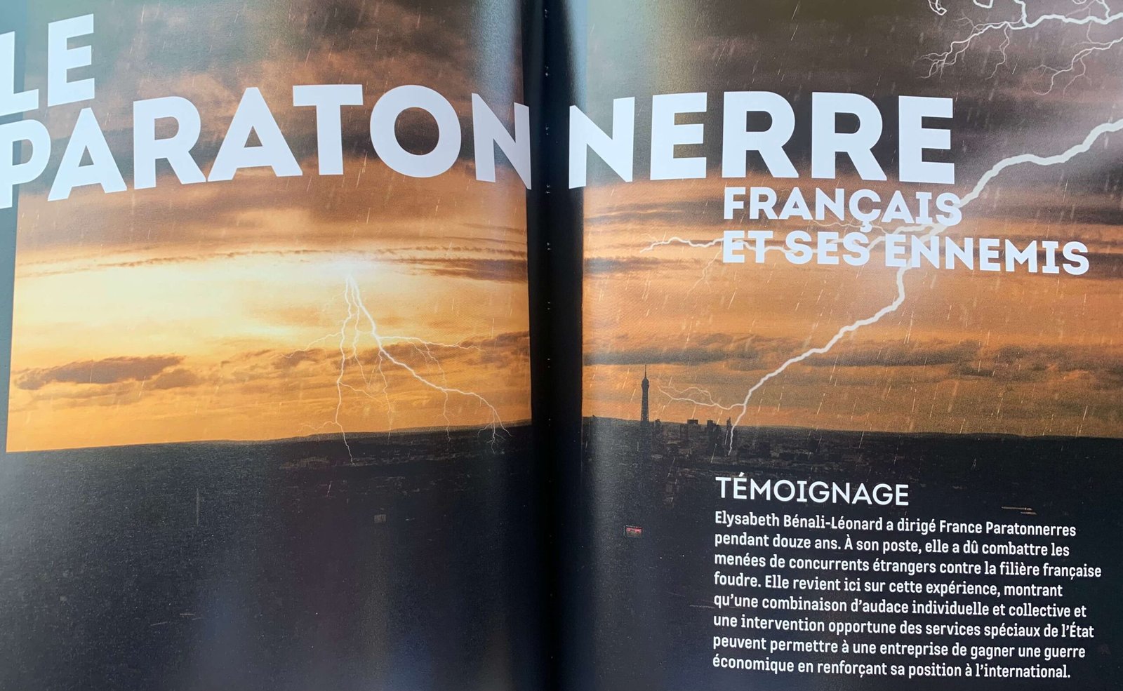 Présentation à l’Ecole de Guerre Economique