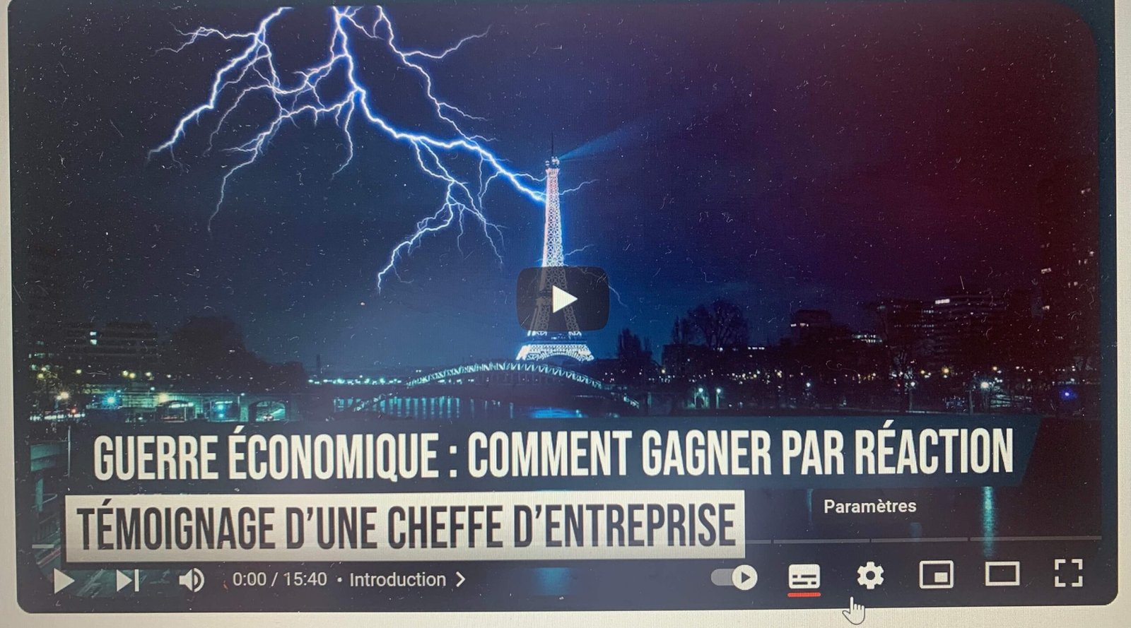 Documentaire vidéo à propos de la guerre économique